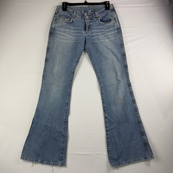 Lucky Brand Vintage Vital Flare Jeans - Made in USA (Size 4/27) - Picture 1 of 15